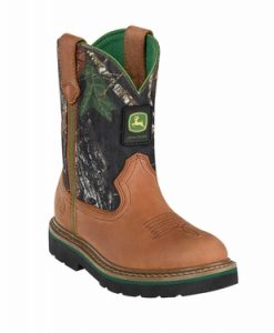 john deere youth johnny popper camo boots