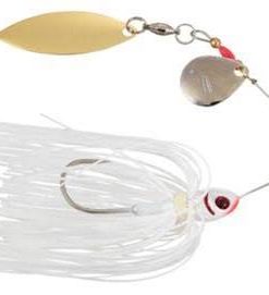 BOOYAH TANDEM BLADE SPINNERBAIT SNOW WHITE