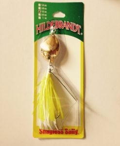 hildebrandt snagless sally 1/2 oz. with gold blade