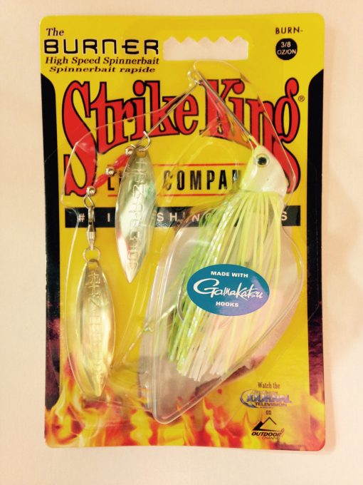 strike king "theburner" 3/8 oz. spinnerbait