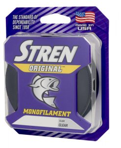 stren original 20lb/330 yd. monofilament fishing line (clear)