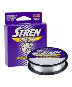 stren original 20lb./100 yd. monofilament fishing line (clear blue)