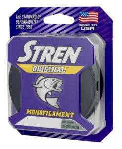 stren original 4lb./330 yd. monofilament fishing line (lo-vis green)