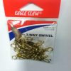 eagle claw 3- way swivel 12 pk.