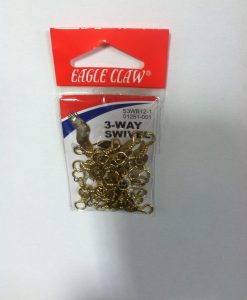 eagle claw 3- way swivel 12 pk.