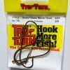 tru turn brute bass worm hook 5 pk.