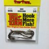 tru turn bass worm hook 6 pk.