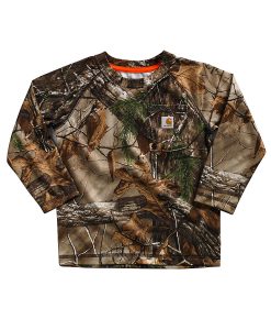 carhartt infant /toddler force camo pocket tee