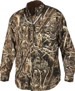 drake mst waterproof fleece-lined jac-shirt