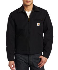 carhartt men's weathered duck detroit jacket j001