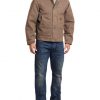 carhartt men's sherpa lined sandstone dearborn jacket mushroom