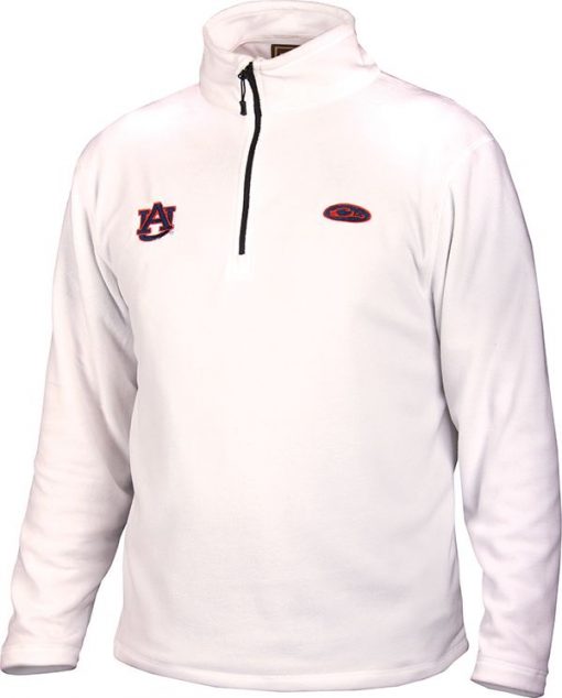 drake camp fleece pullover - auburn