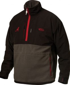 drake univ. of alabama game day eqwader quarter- zip