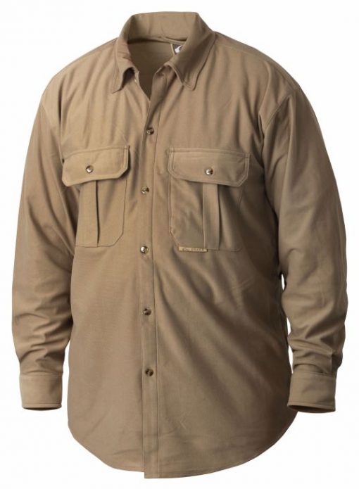 drake three pocket micro-fleece shirt