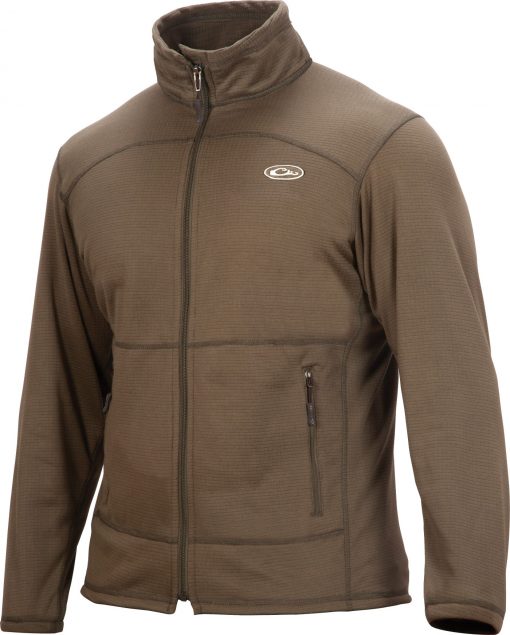 drake breathlite full zip jacket