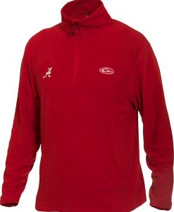 drake camp fleece pullover -alabama