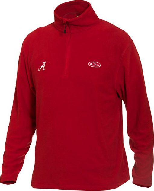 drake camp fleece pullover -alabama