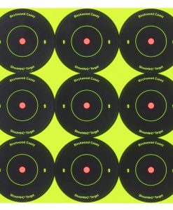 birchwood casey shoot-n-c 2-inch round bull's-eye target