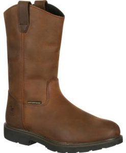 georgia boot suspension system waterproof wellington work boot