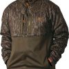 drake non-typical silencer double impact quarter- zip