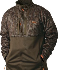 drake non-typical silencer double impact quarter- zip