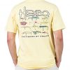 heybo inshore lures adult ss t-shirt