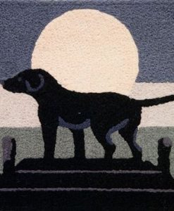 jellybean lab in moonlight rug