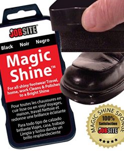 jobsite instant express leather boot & shoe shine sponge