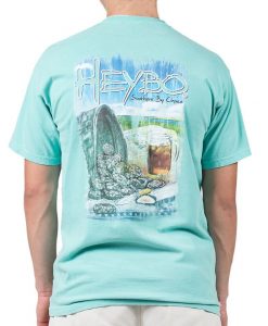 heybo shuckin ss tee