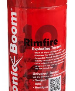 sonic boom rimfire exploding targets