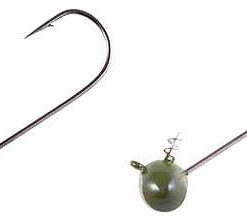 owner hooks shaky football head 1/8 oz. 4 pack