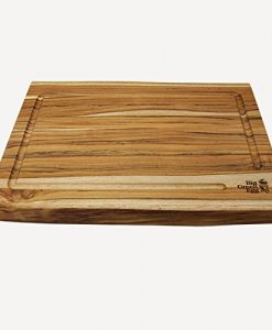 big green egg solid teak cutting board