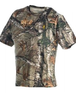 browning 3011252404 wasatch short sleeve t-shirt, realtree xtra