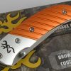 browning prism ll knife, orange