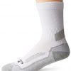 carhartt big boys' 3 pack force performance crew socks, white