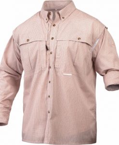 drake long sleeve wingshooter's micro plaid shirt