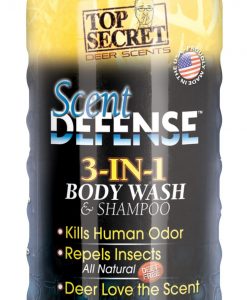 top secret scent defense body wash & shampoo 12 oz.