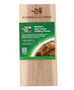 big green egg western red cedar grilling planks