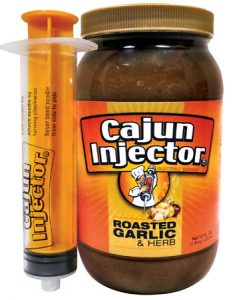 cajun injector roasted garlic marinade with injector 16 oz.