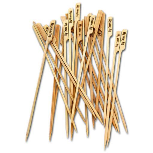 big green egg skewers – all natural bamboo