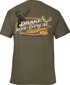 drake men's non-typical short sleeve tee