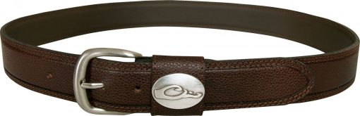 drake men's leather belt