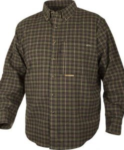 HUNTER/TAN PLAID