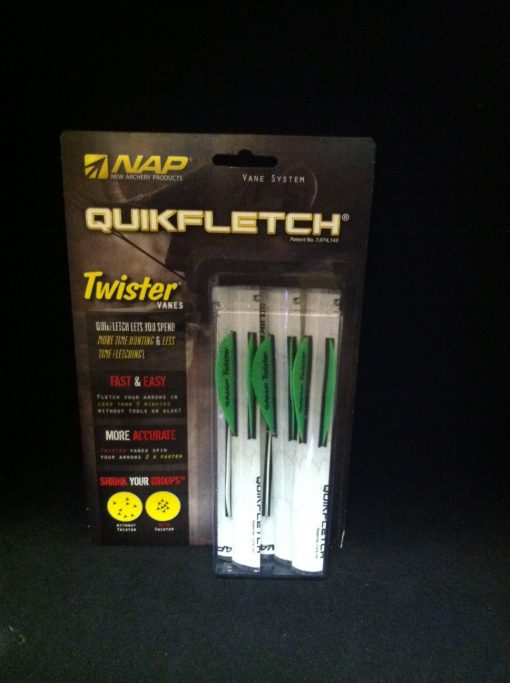 nap quikfletch twister 2" 6-pack