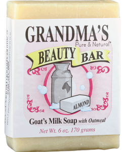 grandma's goat's milk beauty bar(almond)