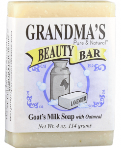 grandma's goat's milk beauty bar