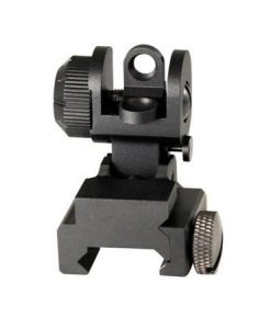 aim sports ar-15 / m16 a2 rear flip-up sight