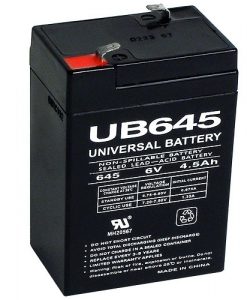 universal power group 6 volt agm battery