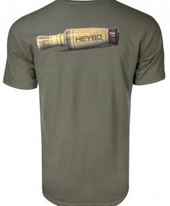 Heybo Wooden Duck Call Short Sleeve T-Shirt