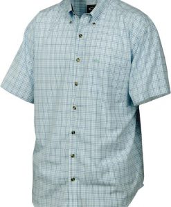 Drake Men's Big Easy Plaid Short Sleeve Shirt